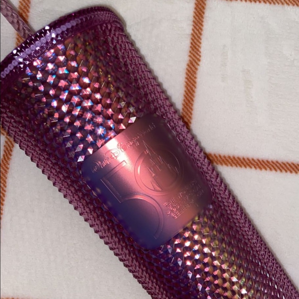 Disney 50th anniversary rare studded tumbler 💓
